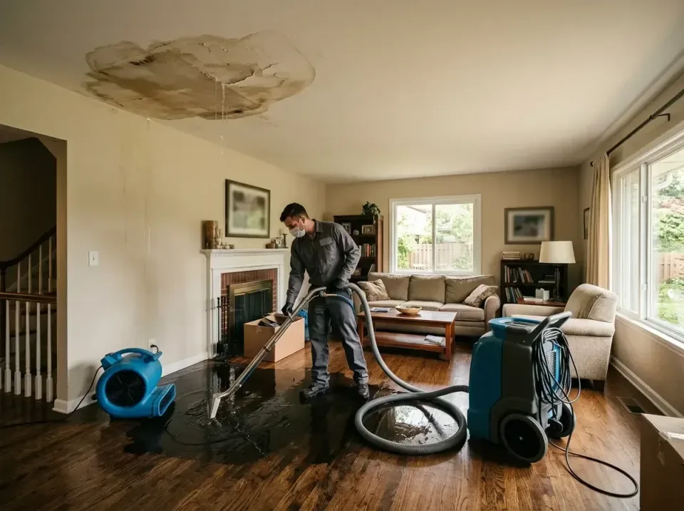 attic-pipe-burst-ceiling-drip-008 — frequently asked questions, Water Damage Restoration & Carpet Care in Westmont, NJ